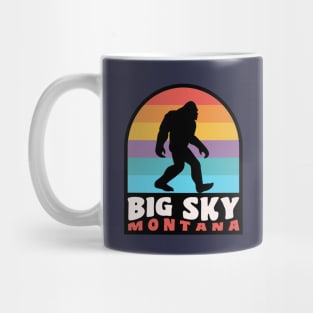 Big Sky Montana Bigfoot Sasquatch Blue Ridge Mountains Mug